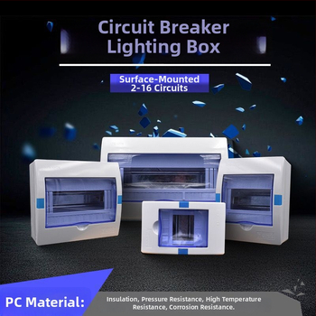 Пластмасов електрически разпределителен корпус PZ30, водоустойчив, за повърхностен или скрит монтаж, защита от течове