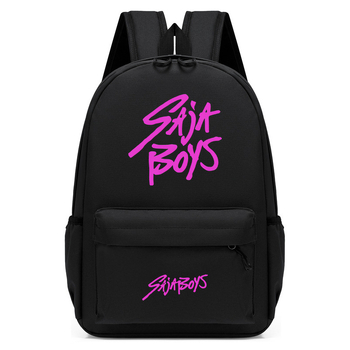 Unisex PVC koolikott hingav disain, kõverad õlarihmad, karikatuurloomade muster