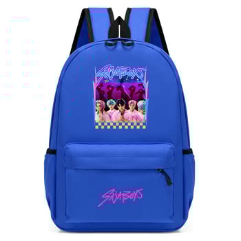 Unisex PVC koolikott hingav disain, kõverad õlarihmad, karikatuurloomade muster