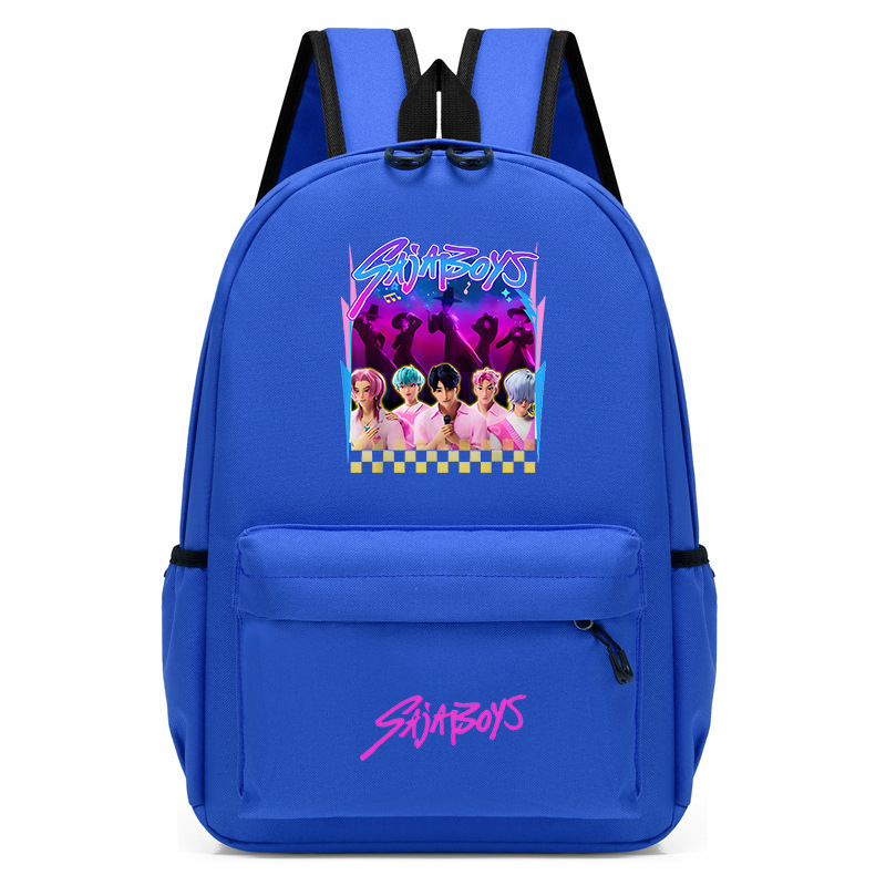 Unisex PVC koolikott hingav disain, kõverad õlarihmad, karikatuurloomade muster