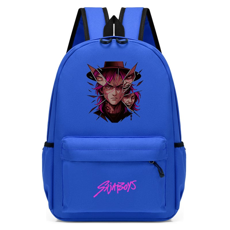 Unisex PVC koolikott hingav disain, kõverad õlarihmad, karikatuurloomade muster