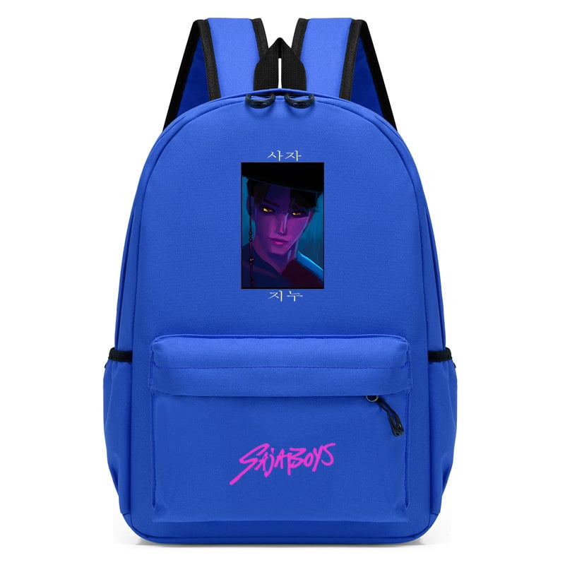 Unisex PVC koolikott hingav disain, kõverad õlarihmad, karikatuurloomade muster