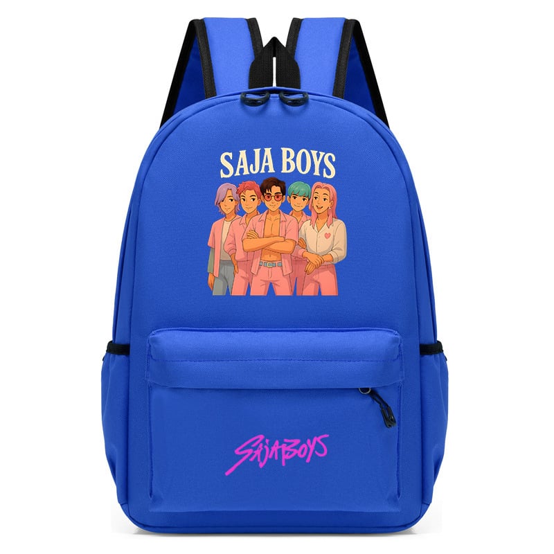 Unisex PVC koolikott hingav disain, kõverad õlarihmad, karikatuurloomade muster