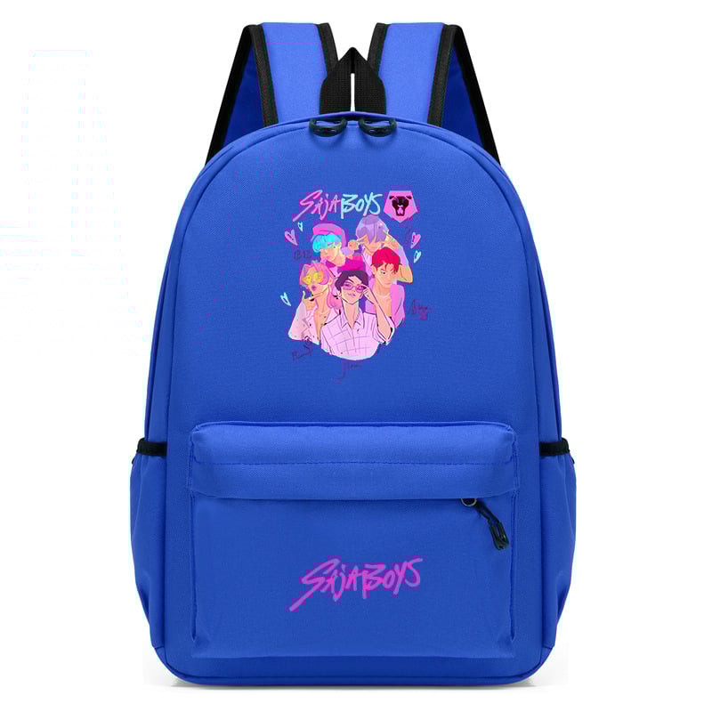 Unisex PVC koolikott hingav disain, kõverad õlarihmad, karikatuurloomade muster