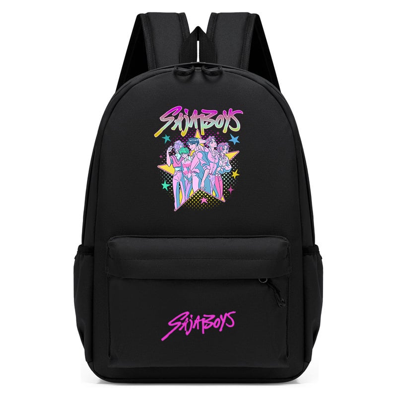 Unisex PVC koolikott hingav disain, kõverad õlarihmad, karikatuurloomade muster