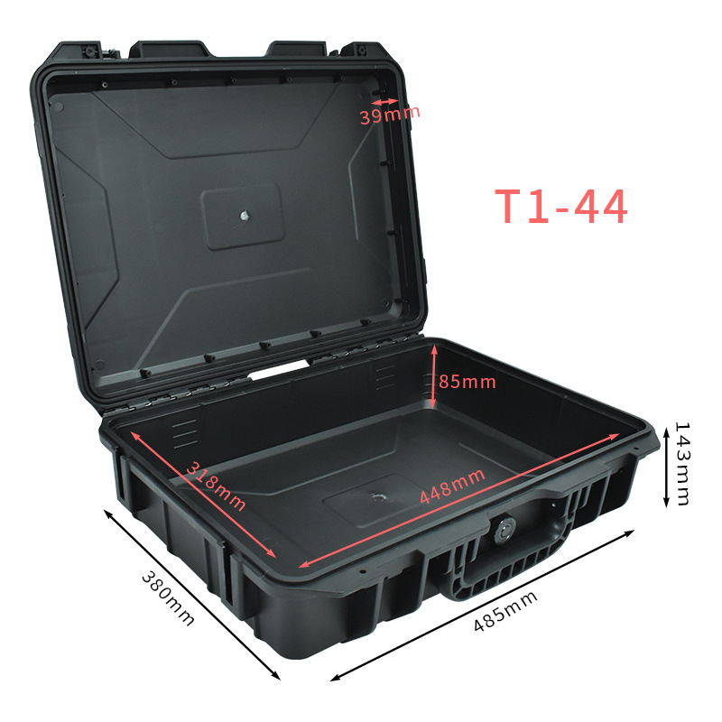 Plastična kutija za alate s trostrukom zaštitom, nosivost 150 kg, okvir od PP inženjerskog plastika — serija Premium waterproof protective