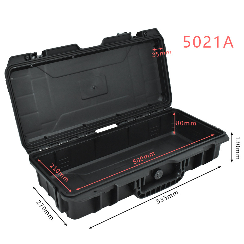 Plastična kutija za alate s trostrukom zaštitom, nosivost 150 kg, okvir od PP inženjerskog plastika — serija Premium waterproof protective