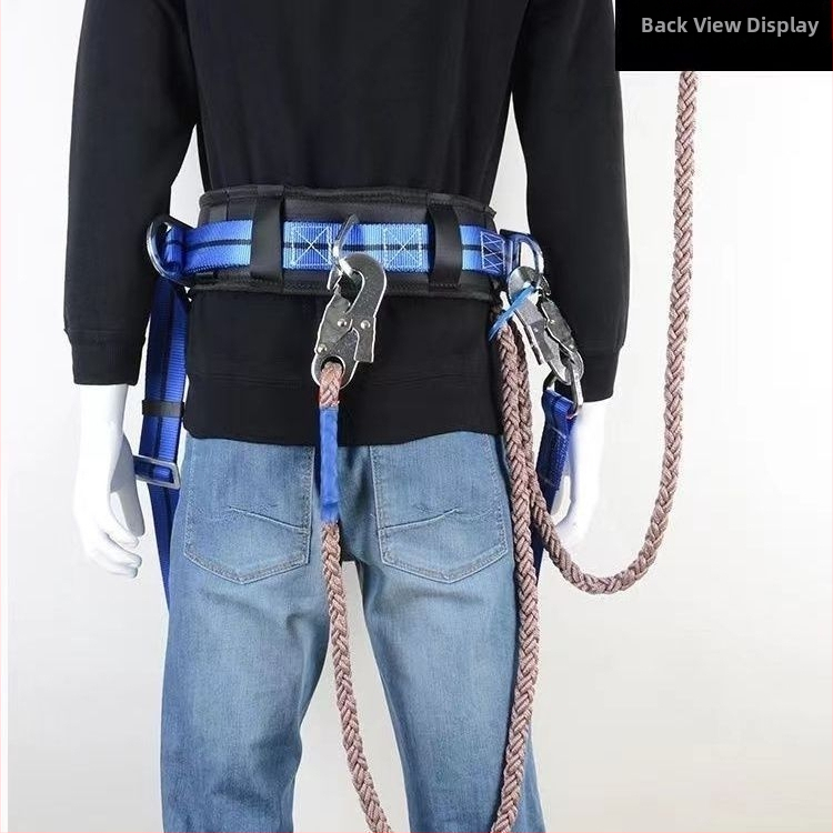 Bandă de siguranță pentru lucrări la înălțime, pentru urcarea pe stâlpi și pe copaci — Jingte