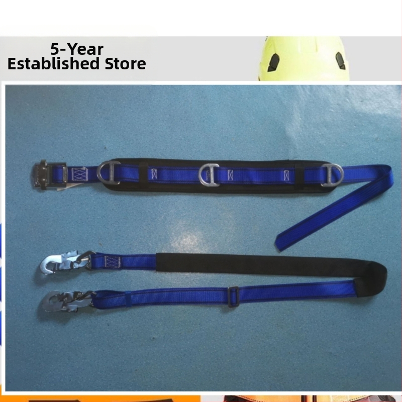 Bandă de siguranță pentru lucrări la înălțime, pentru urcarea pe stâlpi și pe copaci — Jingte