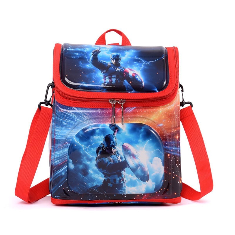 Laste PC-kõva kestaga seljakott, veekindel ja fooliumiga isolatsioon, anime motiiv, unisex, kumer õlarihm, kooliks