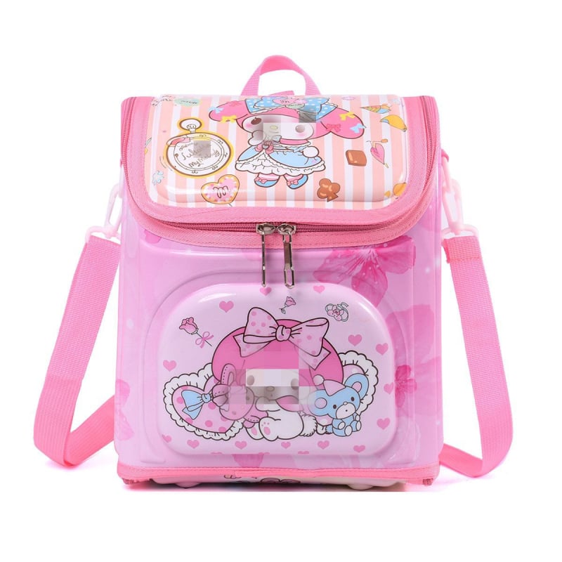 Laste PC-kõva kestaga seljakott, veekindel ja fooliumiga isolatsioon, anime motiiv, unisex, kumer õlarihm, kooliks