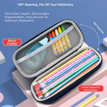 Puzdro na ceruzky s veľkou kapacitou, 3D karikatúra EVA, kozmonaut téma, model D-238, 100 g, možnosť potlače loga