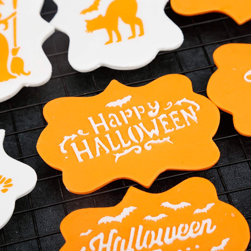 Неръждаеми стоманени DIY форми за печива — комплект от 10 броя, европейски стил огледални рамки за сладки и фондан