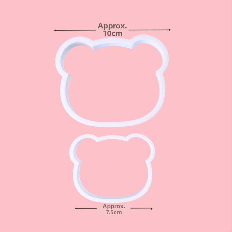Мечеобразна пластмасова форма за кексове и сладкиши