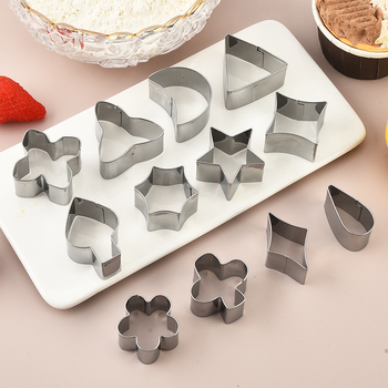 Метален резак за бисквити – неравна форма за оформяне на бисквитки