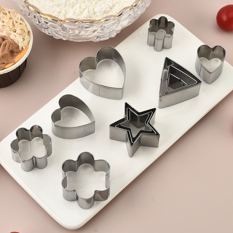 Метален резак за бисквити – неравна форма за оформяне на бисквитки