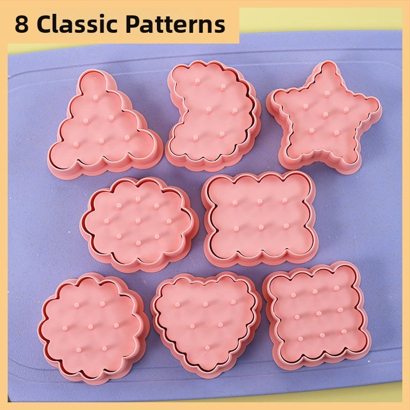 Форма за сладки и хлебчета с вълнообразна дантела и ретро модел за пълнеж; инструмент за фондан и печене