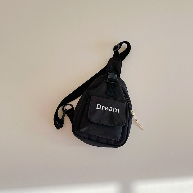 Dječja crossbody torba u korejskom stilu, mala torba preko ramena s kontrastnim bojama