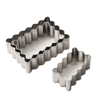 Rozsdamentes acél süteményforma, kör alakú