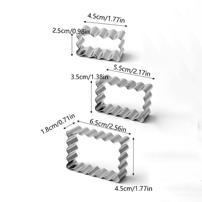 Rozsdamentes acél süteményforma, kör alakú