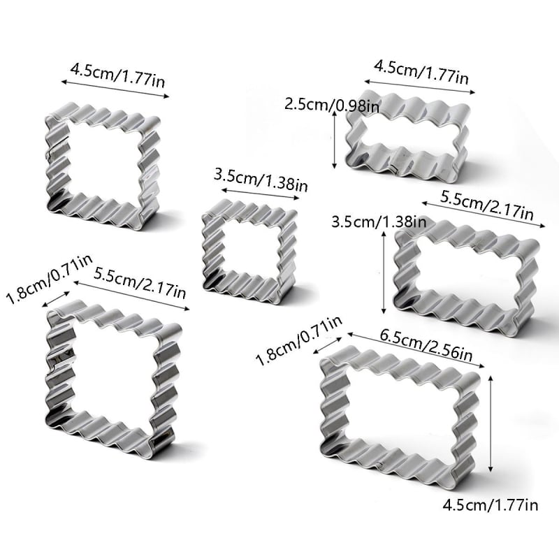 Rozsdamentes acél süteményforma, kör alakú