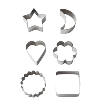 Форма за бисквитки от неръждаема стомана, нерегулярна форма, за печене, модерен минималистичен стил