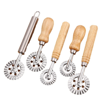 Кръгла формичка за тестени изделия от цинкова сплав за оформяне на шарки върху сладки