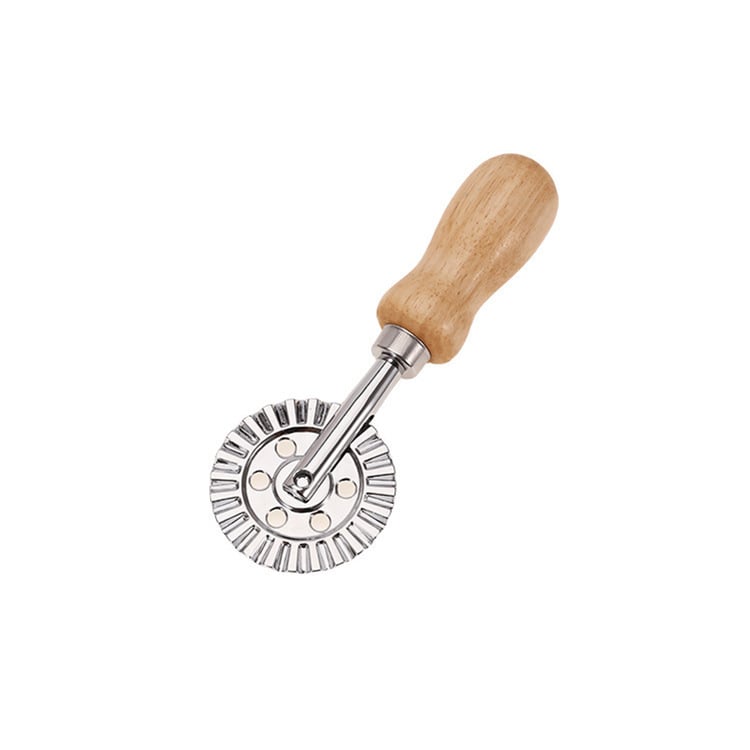 Кръгла формичка за тестени изделия от цинкова сплав за оформяне на шарки върху сладки