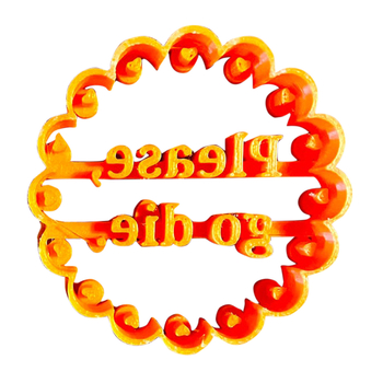 Форма за бисквитки, нередовна форма, пластмасова, марка zxxssg