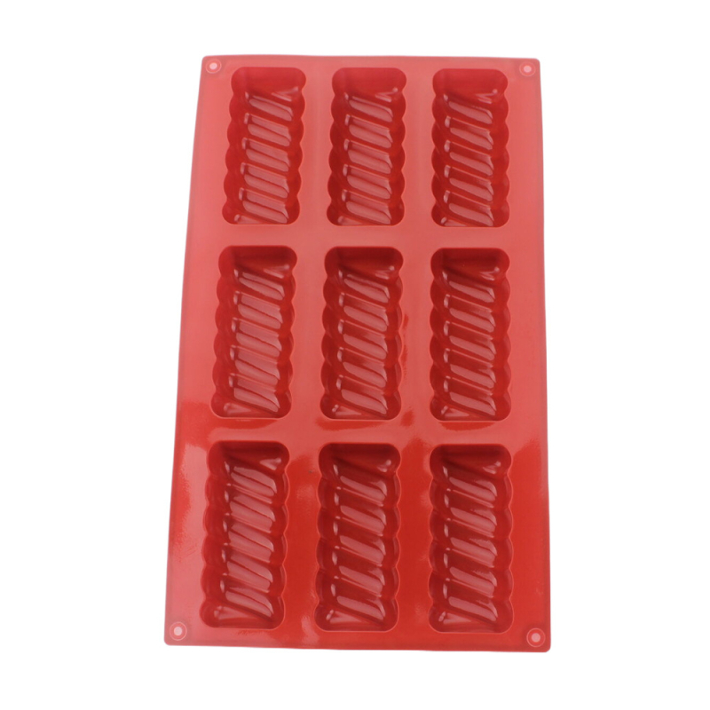 Силиконова форма за кексове, нестандартна форма, за печене, пусната през 2024 г.