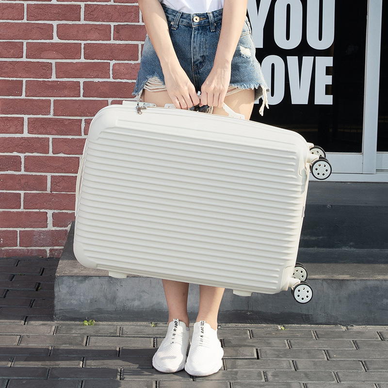 Ceļojumu koferis – ABS+PC, 5 kg, Universālie riteņi, Aizvēršana ar rāvējslēdzēju, Paroles slēdzene