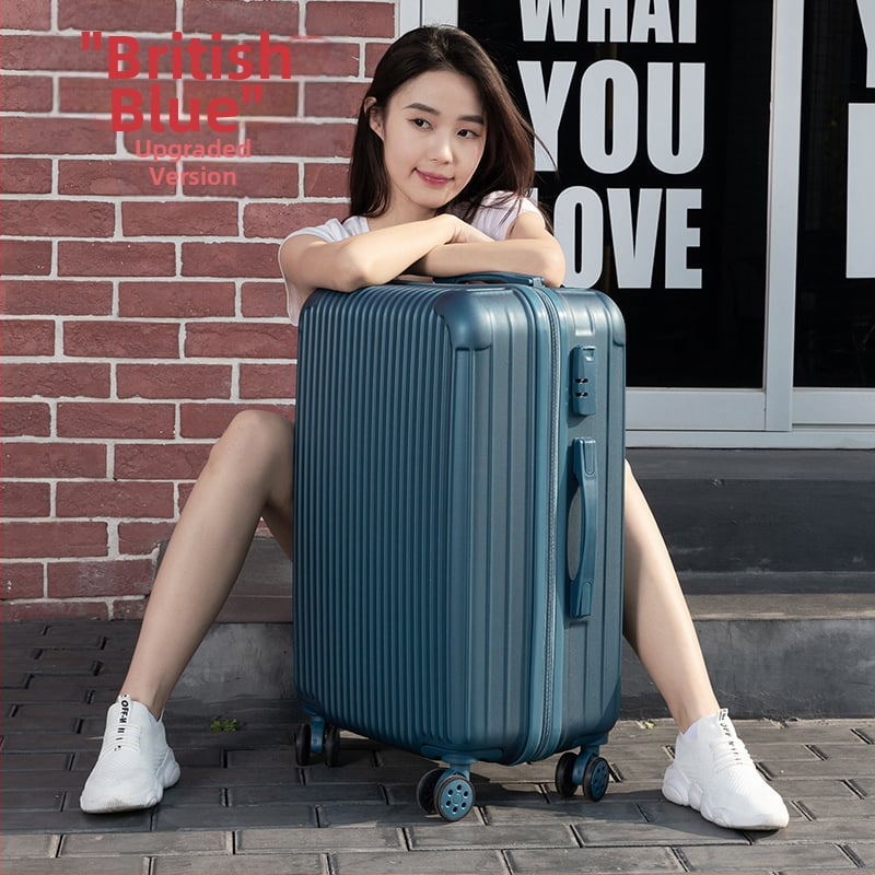 Ceļojumu koferis – ABS+PC, 5 kg, Universālie riteņi, Aizvēršana ar rāvējslēdzēju, Paroles slēdzene