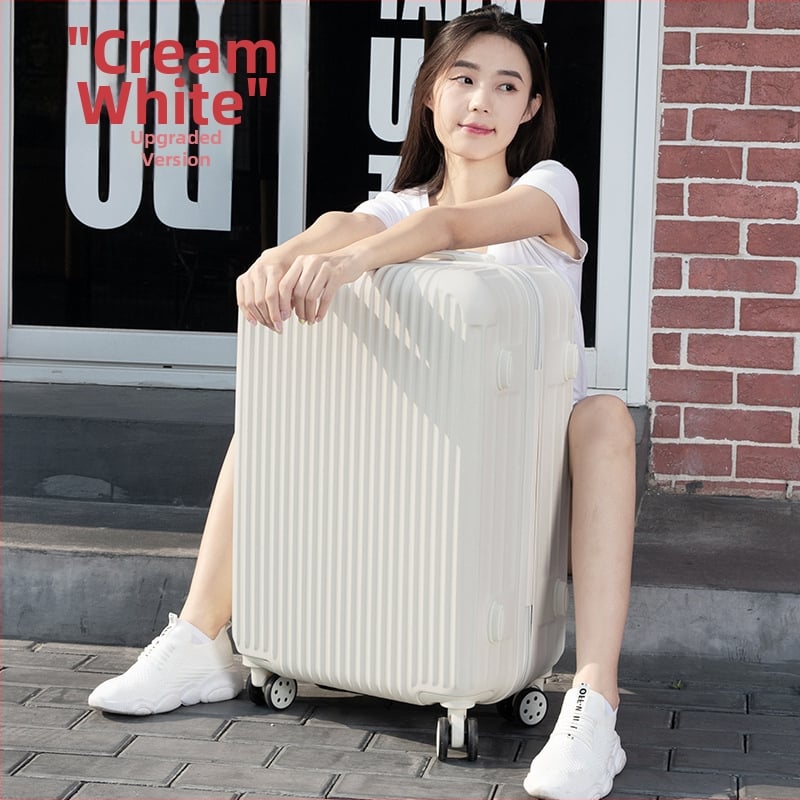 Ceļojumu koferis – ABS+PC, 5 kg, Universālie riteņi, Aizvēršana ar rāvējslēdzēju, Paroles slēdzene