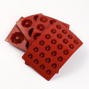 Силиконова форма за кекс – неправилна форма, 24/15/8/6 дупки, модели YK-966/YK-965/YK-265B/YK-842