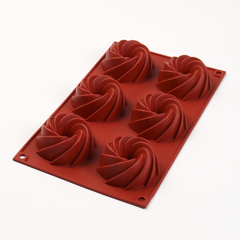 Силиконова форма за кекс – неправилна форма, 24/15/8/6 дупки, модели YK-966/YK-965/YK-265B/YK-842