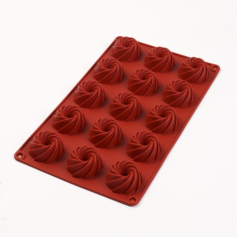 Силиконова форма за кекс – неправилна форма, 24/15/8/6 дупки, модели YK-966/YK-965/YK-265B/YK-842