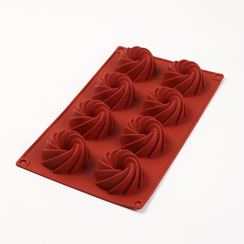 Силиконова форма за кекс – неправилна форма, 24/15/8/6 дупки, модели YK-966/YK-965/YK-265B/YK-842