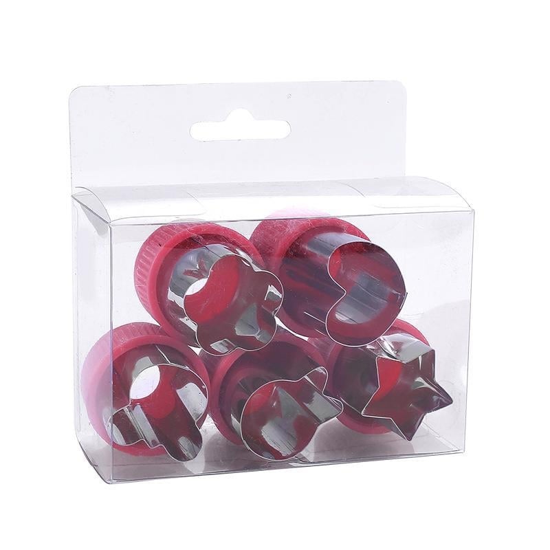 Комплект от 5 форми за сладки за печене – нестандартни форми, от неръждаема стомана и PP