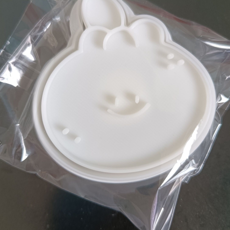 Keks kalup 3D okruglog oblika, plastični, korejskog stila