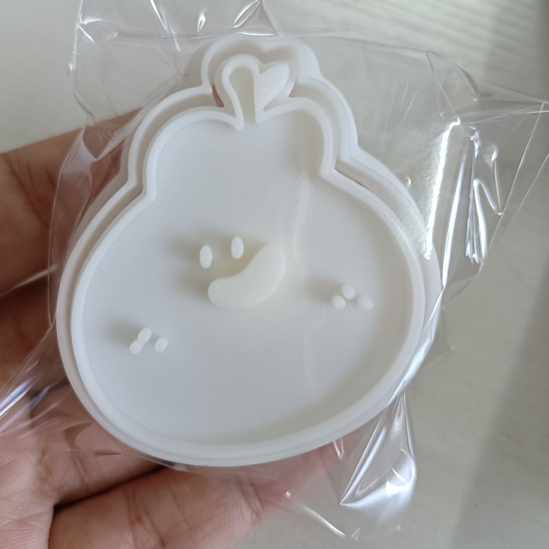 Keks kalup 3D okruglog oblika, plastični, korejskog stila