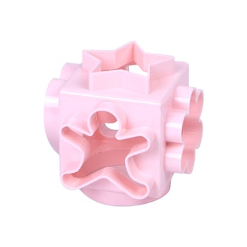 ABS формичка за бисквитки – квадратна 3D DIY печене, модерен стил