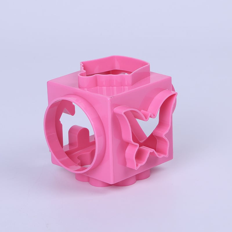 ABS формичка за бисквитки – квадратна 3D DIY печене, модерен стил