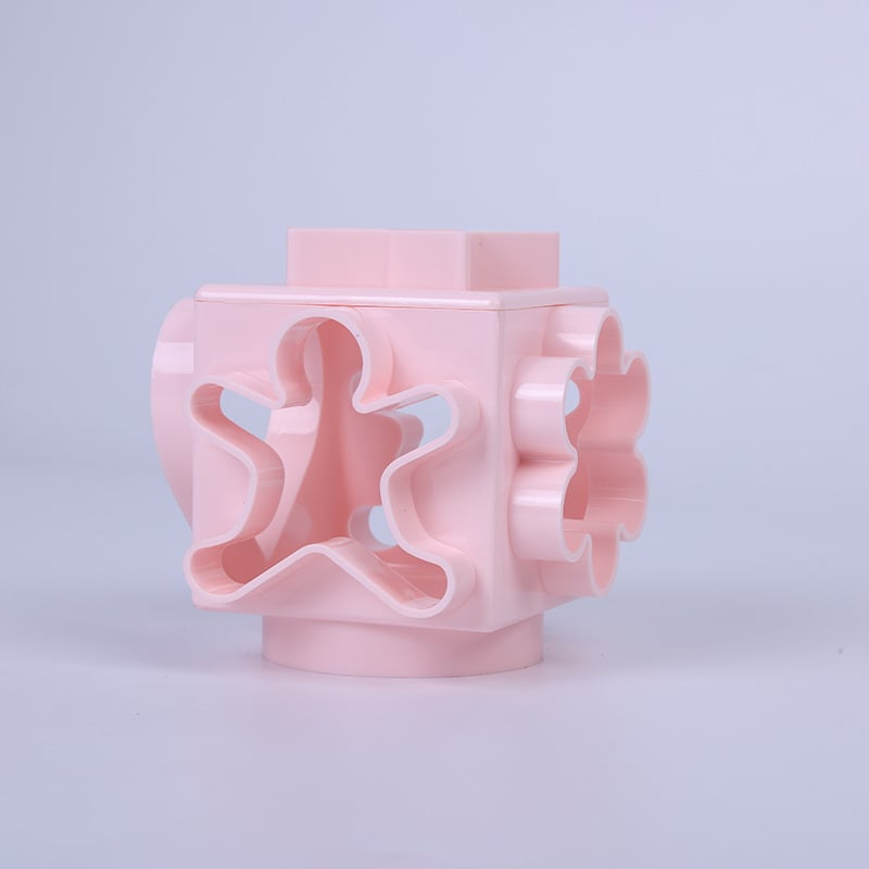 ABS формичка за бисквитки – квадратна 3D DIY печене, модерен стил