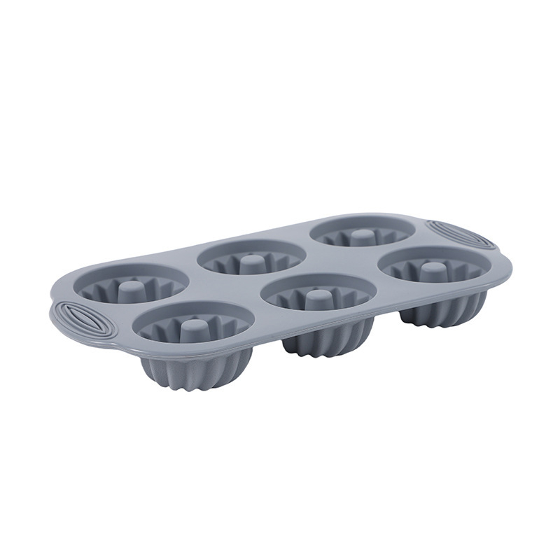 Силиконова кръгла форма за торти и понички – лесноотлепваща, инструмент за домашно печене, код 25.7.11.1