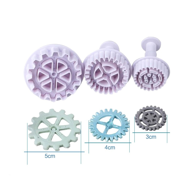 Peng Cheng Цветя серия Бисквитна форма за печене, форма на цвете, пластмасова