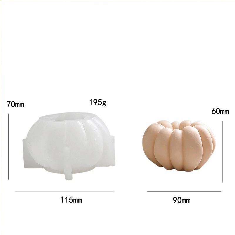 Силиконова форма за свещи, кръгла, за DIY изработка на свещи, пускане на пазара 2025-09-13