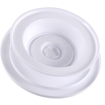 Set rotativ pentru prăjituri, 6 piese, anti-alunecare, din oțel inoxidabil, cu spatulă pentru cremă și unelte de decorare