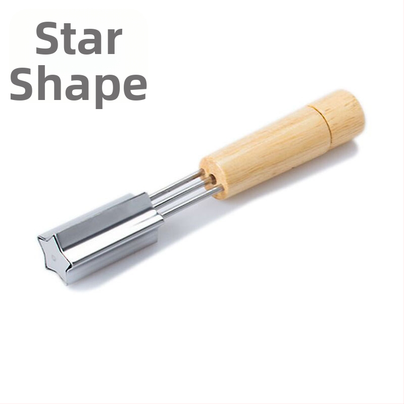 Nehrđajući čelični kalup za kekse za otiskivanje – nepravilnog oblika, uključuje zvjezdicu, srce i cvijet