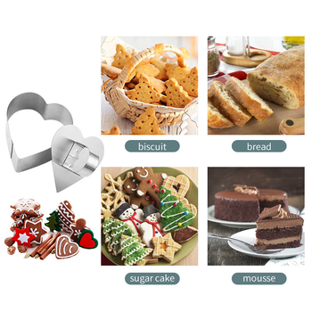 Set od nehrđajućeg čelika za mousse, promjera 3 inča, kalupi za torte i sushi, kuhinjski pribor za pečenje