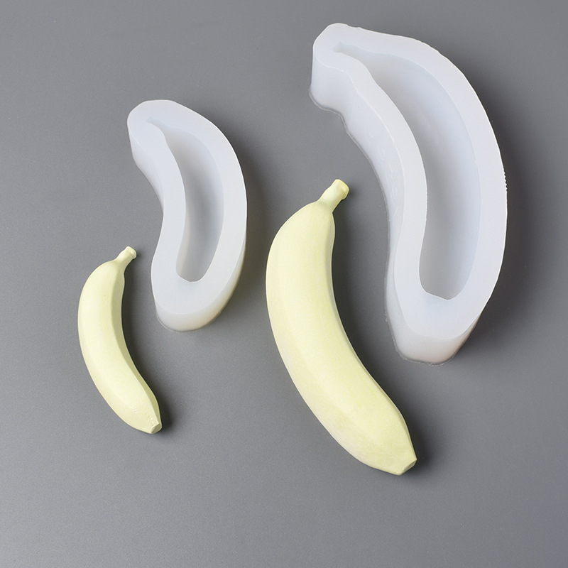 Silikonski kalup za pečenje u obliku banane za mousse torte, bombone i čokoladu